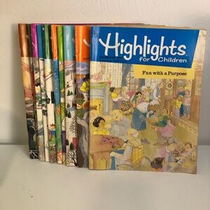 Vintage Highlights Magazines from 1989 to 1996